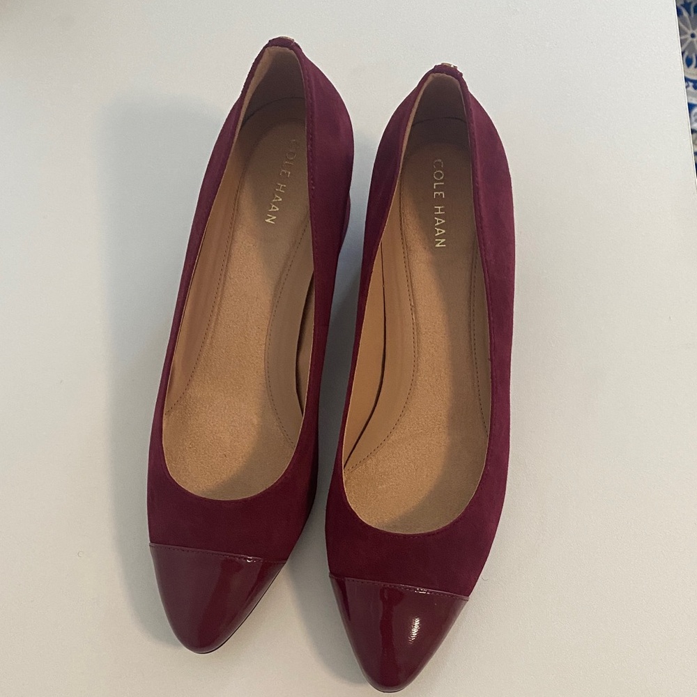 Cole Haan Women's Deep Red Heels